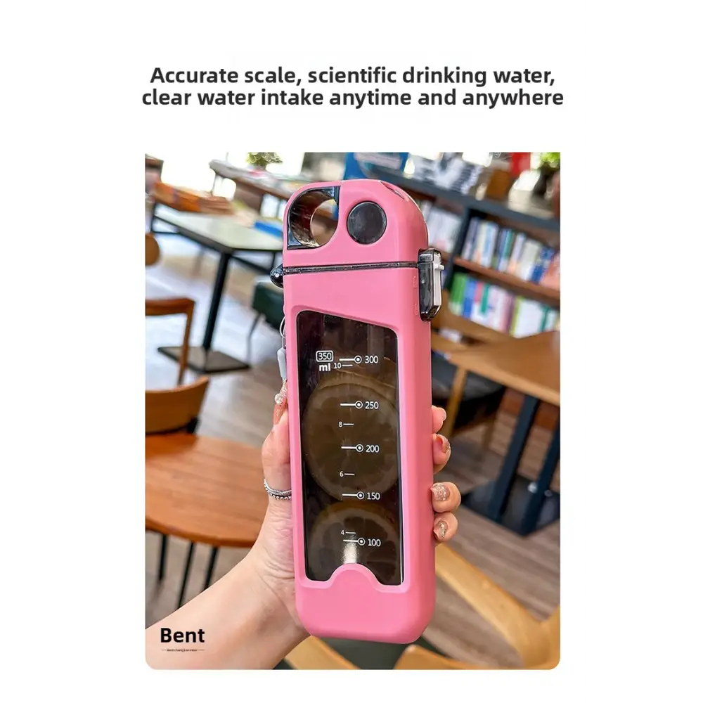 Square Sports Water Cup High-Looking Portable Small Capacity Food Grade High Temperature Resistant Cup