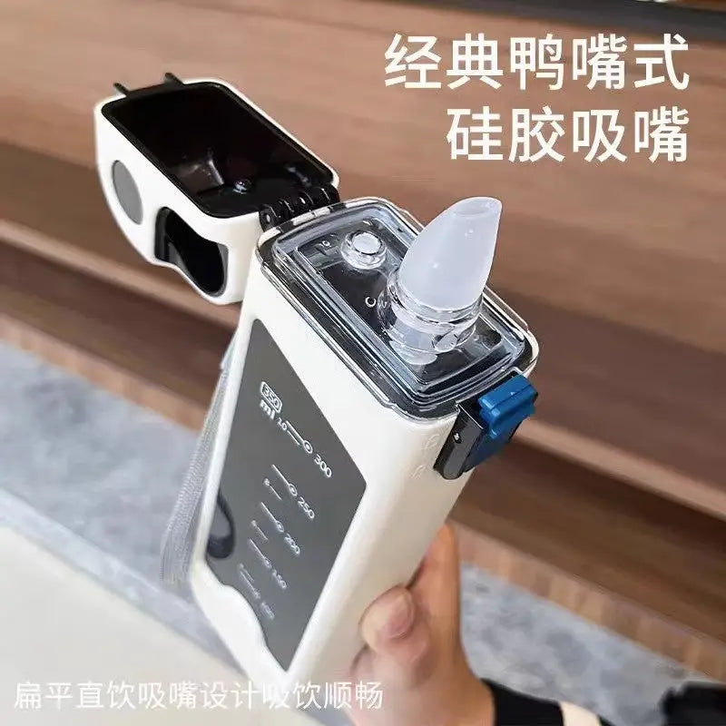 Square Sports Water Cup High-Looking Portable Small Capacity Food Grade High Temperature Resistant Cup