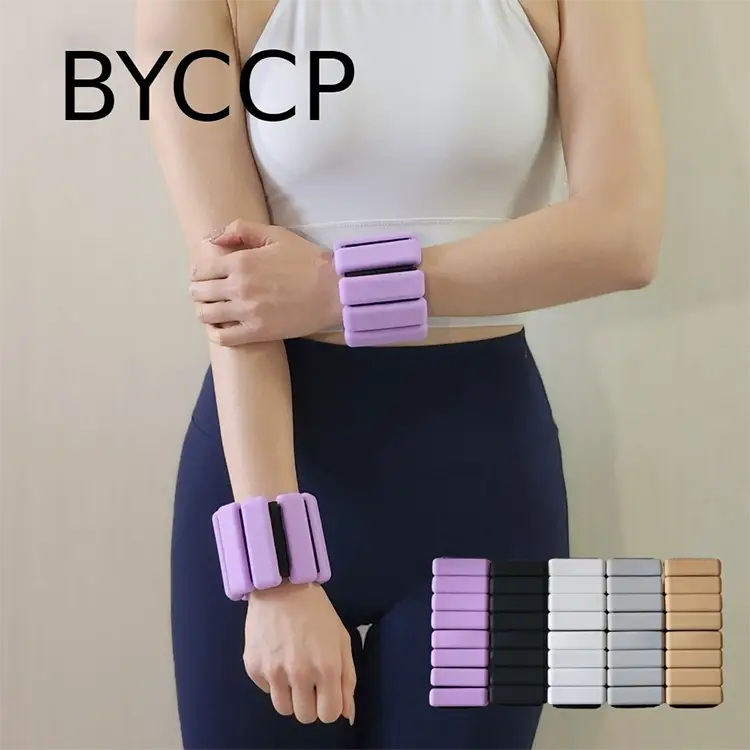 Weighted Sports Wristbands | Silicone Gravity Bracelets for Fitness & Running - 运动与健身