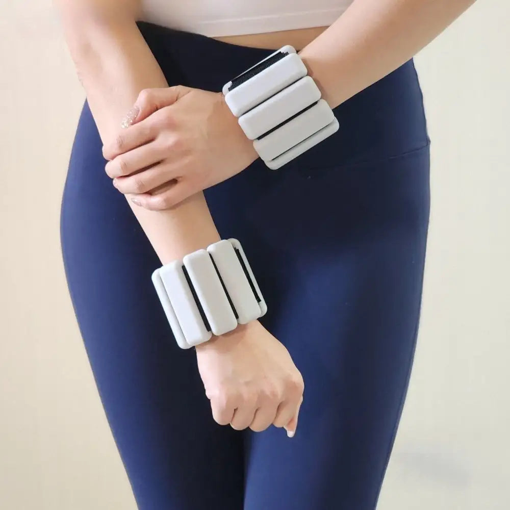 Weighted Sports Wristbands | Silicone Gravity Bracelets for Fitness & Running - 运动与健身