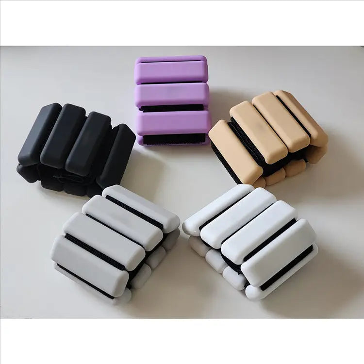 Weighted Sports Wristbands | Silicone Gravity Bracelets for Fitness & Running - 运动与健身