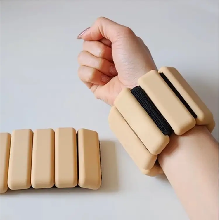 Weighted Sports Wristbands | Silicone Gravity Bracelets for Fitness & Running - 运动与健身
