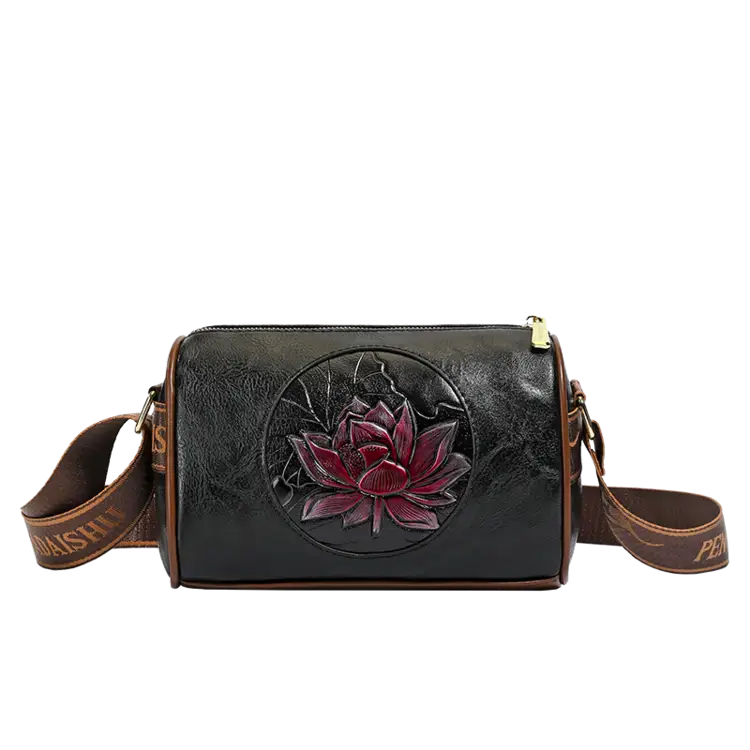 Women’s PU Boston Crossbody Bag with Zipper - Fashion / Women’s Bags / Shoulder & Tote Bags