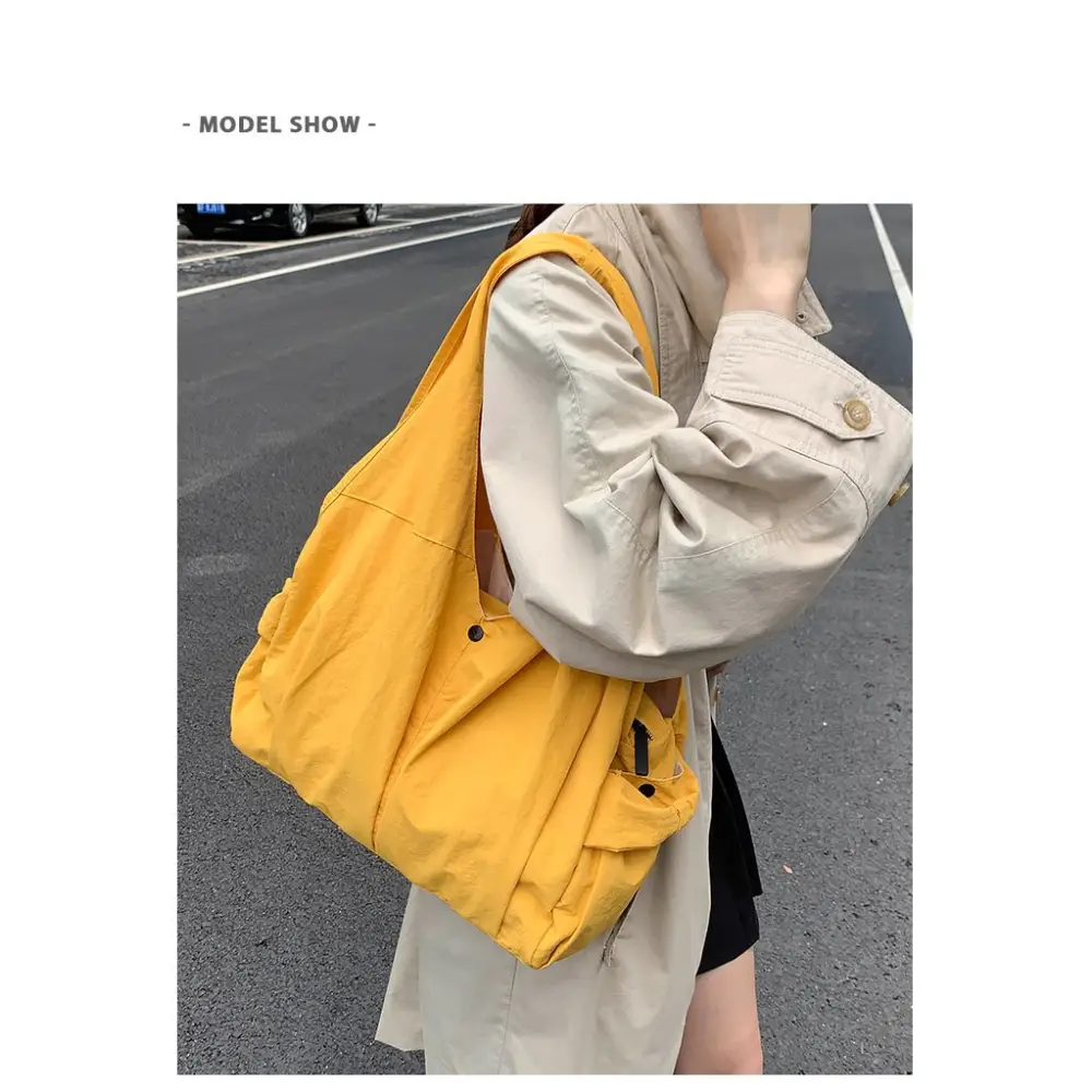 Zipper free size nylon fabric 2025 spring shoulder bag women’s bag - Fashion / Women’s Bags / Shoulder & Tote Bags
