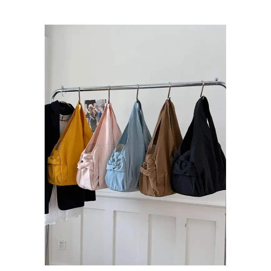 Zipper free size nylon fabric 2025 spring shoulder bag women’s bag - Fashion / Women’s Bags / Shoulder & Tote Bags
