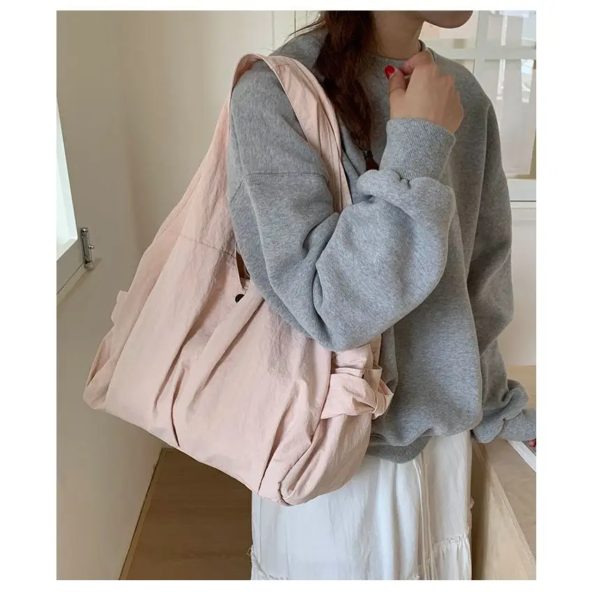 Zipper free size nylon fabric 2025 spring shoulder bag women’s bag - Fashion / Women’s Bags / Shoulder & Tote Bags